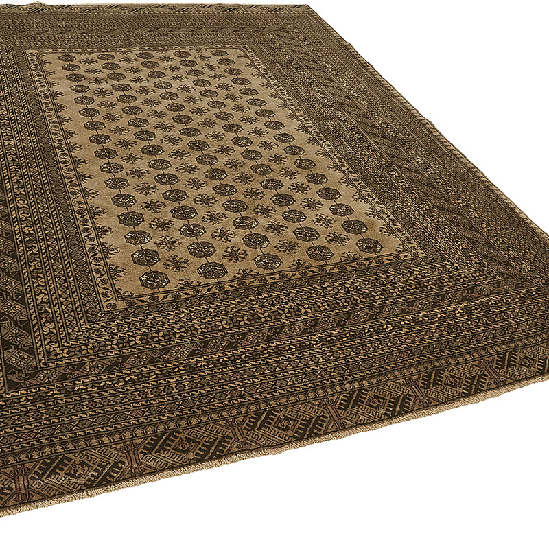 Alfombra Oriental Vintage Anudada a Mano - 210 cm x 250 cm - K0091162