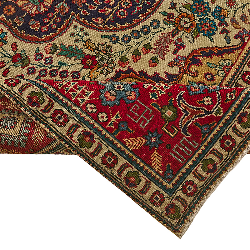 Alfombra Oriental Vintage Anudada a Mano - 296 cm x 380 cm - K0091163