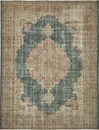 El Dokuma Vintage Halı - 274 cm x 353 cm