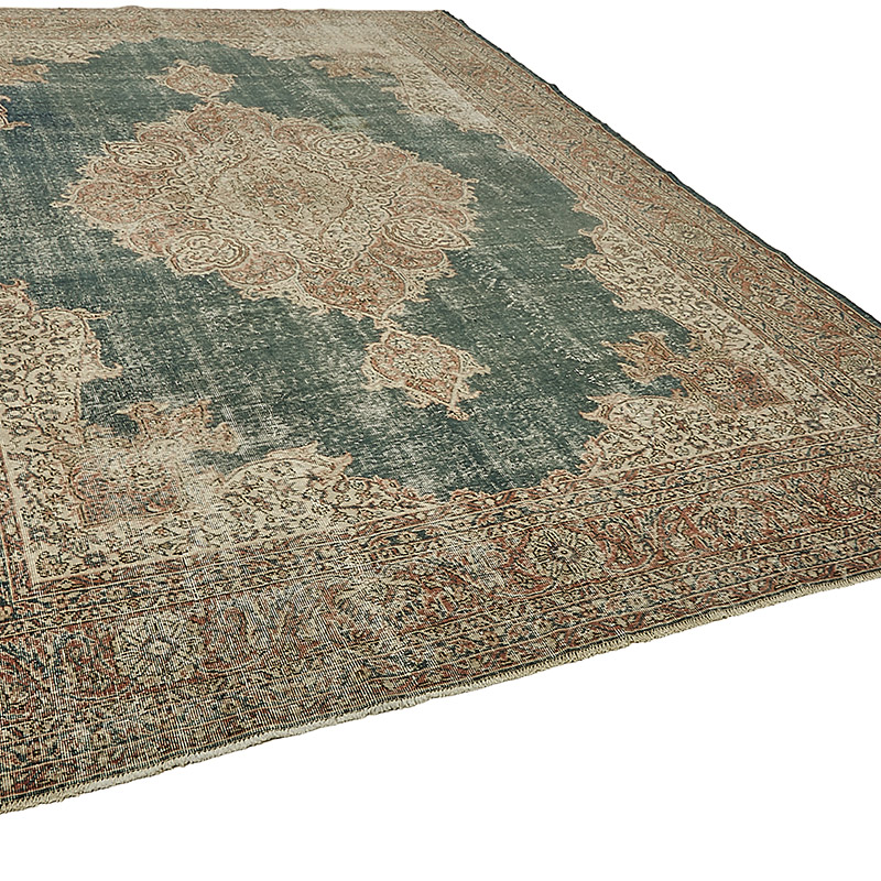 El Dokuma Vintage Halı - 274 cm x 353 cm - K0091164