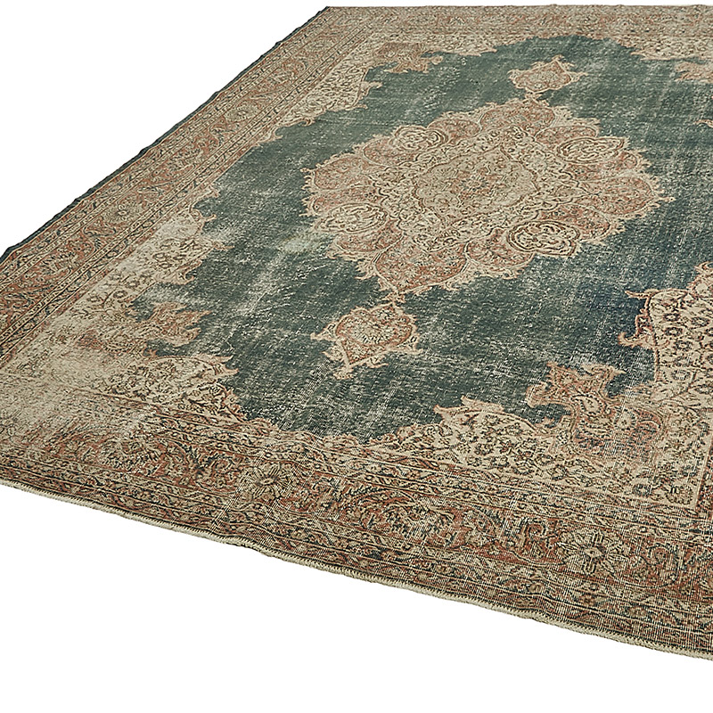 El Dokuma Vintage Halı - 274 cm x 353 cm - K0091164