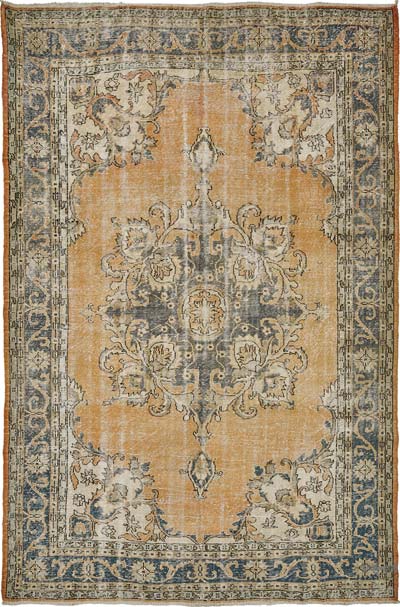 El Dokuma Vintage Halı - 235 cm x 350 cm