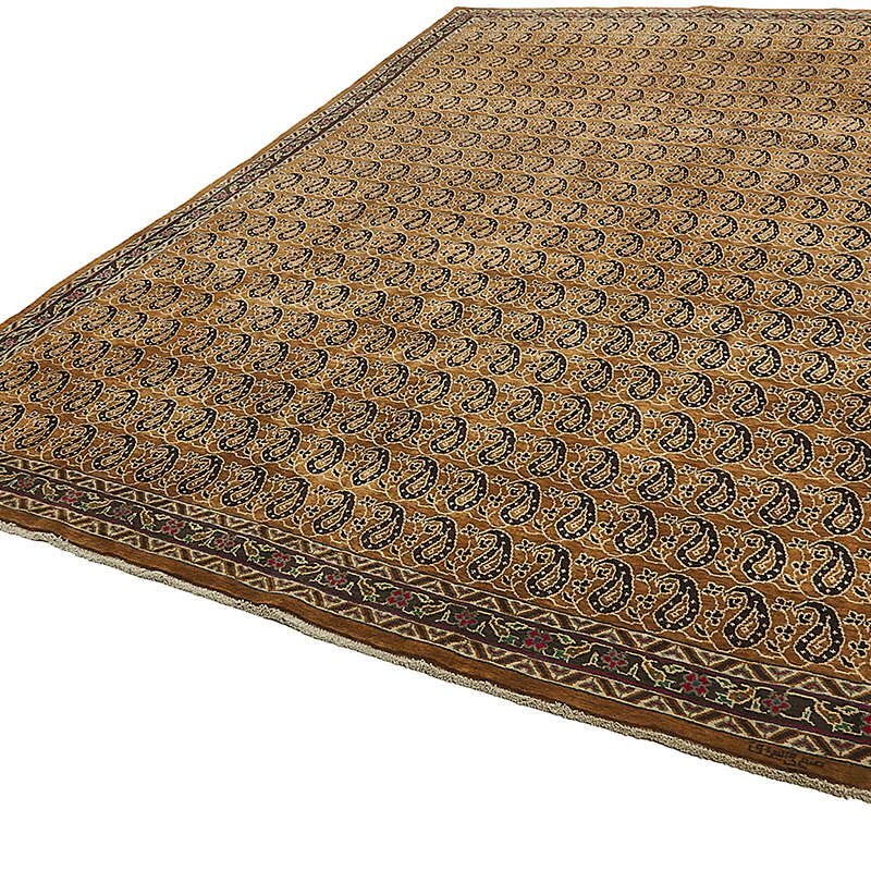 El Dokuma Vintage Halı - 250 cm x 360 cm - K0091167