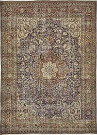 El Dokuma Vintage Halı - 250 cm x 344 cm