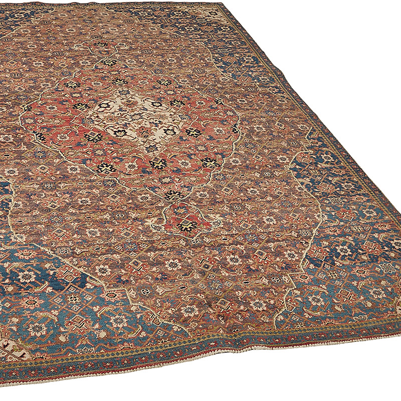 Vintage Hand-Knotted Oriental Rug - 5' 3" x 7' 9" (63" x 93") - K0091169