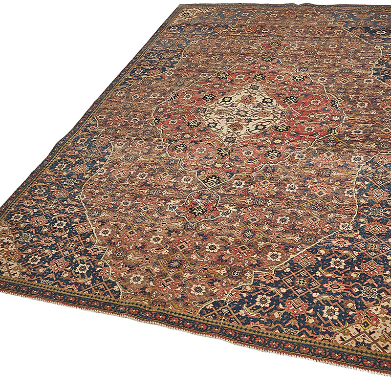 Vintage Hand-Knotted Oriental Rug - 5' 3" x 7' 9" (63" x 93") - K0091169