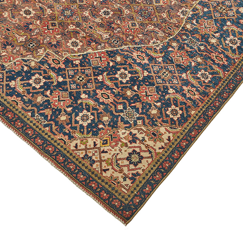 Vintage Hand-Knotted Oriental Rug - 5' 3" x 7' 9" (63" x 93") - K0091169