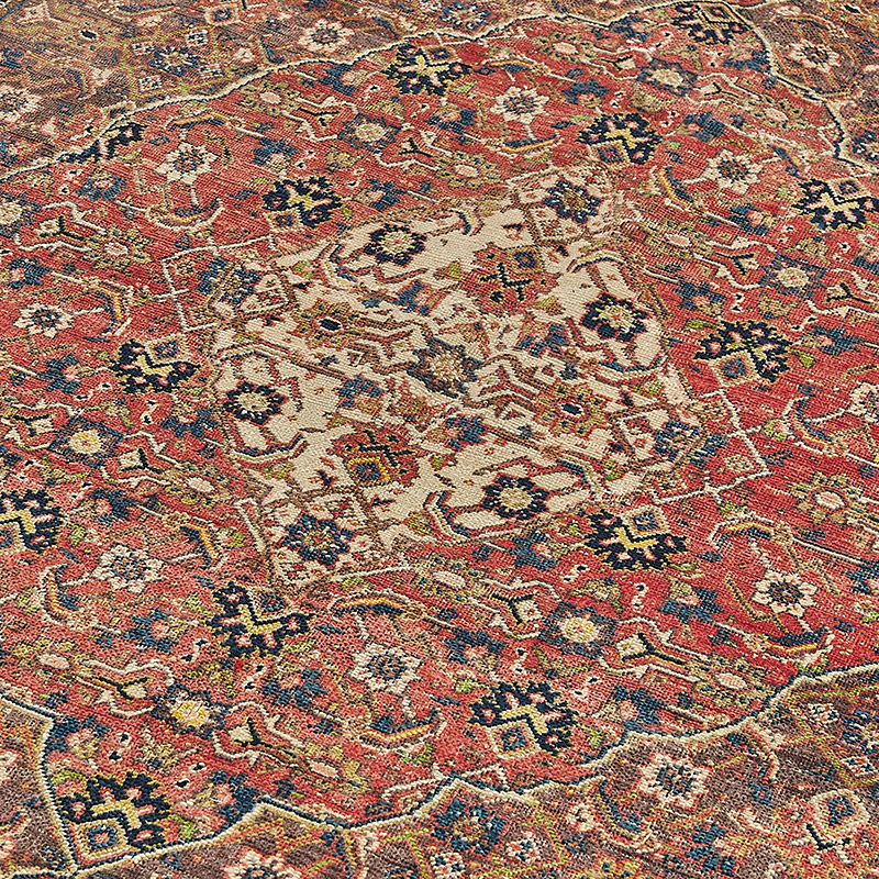 Vintage Hand-Knotted Oriental Rug - 5' 3" x 7' 9" (63" x 93") - K0091169