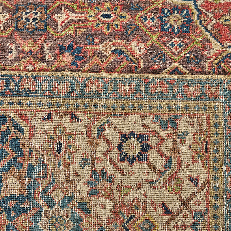 Vintage Hand-Knotted Oriental Rug - 5' 3" x 7' 9" (63" x 93") - K0091169