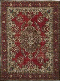 El Dokuma Vintage Halı - 292 cm x 390 cm