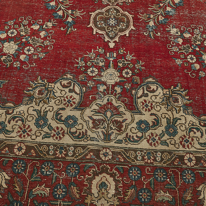 El Dokuma Vintage Halı - 292 cm x 390 cm - K0091171