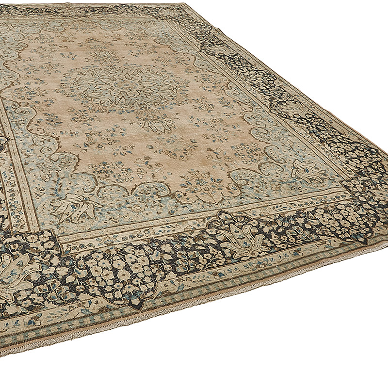 Vintage Hand-Knotted Oriental Rug - 8' 4" x 11' 7" (100" x 139") - K0091173