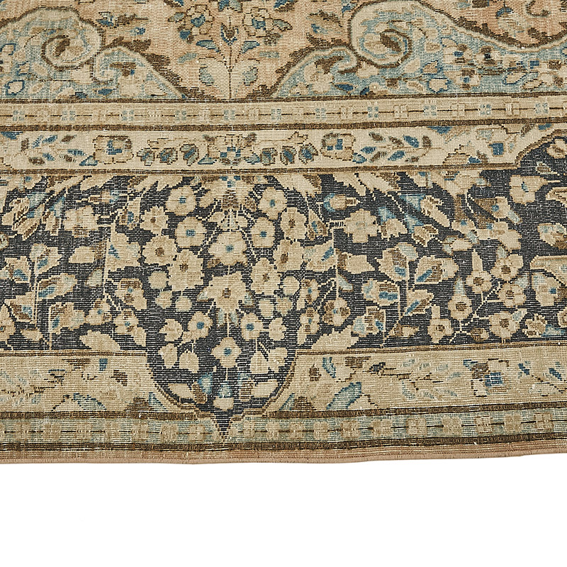 Vintage Hand-Knotted Oriental Rug - 8' 4" x 11' 7" (100" x 139") - K0091173
