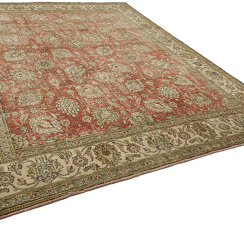 El Dokuma Vintage Halı - 308 cm x 396 cm - K0091174