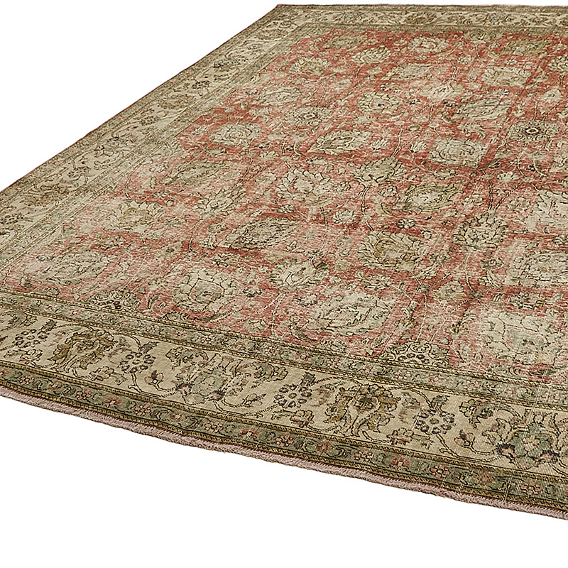 El Dokuma Vintage Halı - 308 cm x 396 cm - K0091174