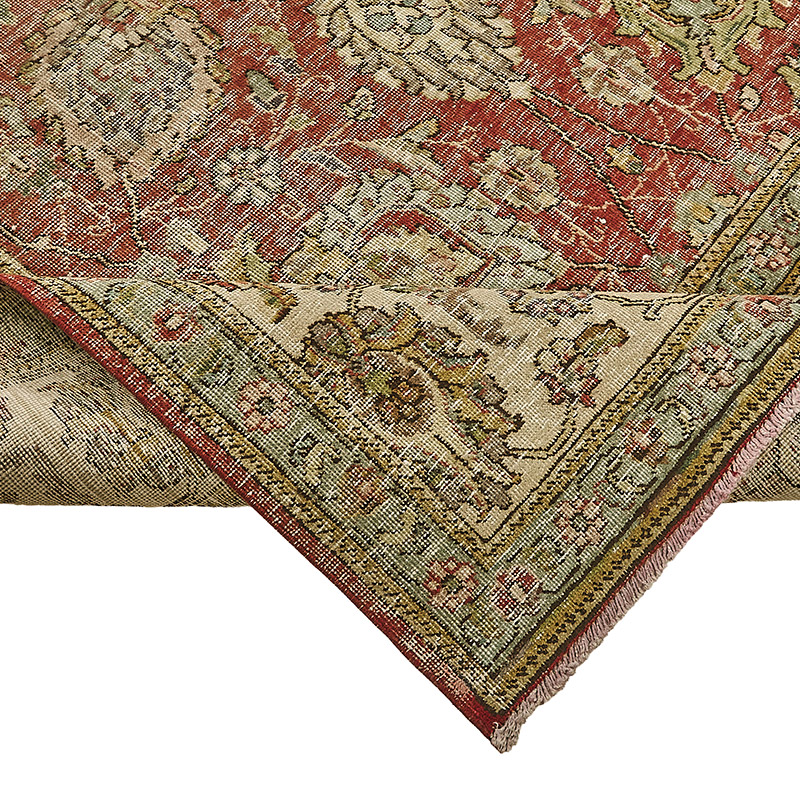 El Dokuma Vintage Halı - 308 cm x 396 cm - K0091174
