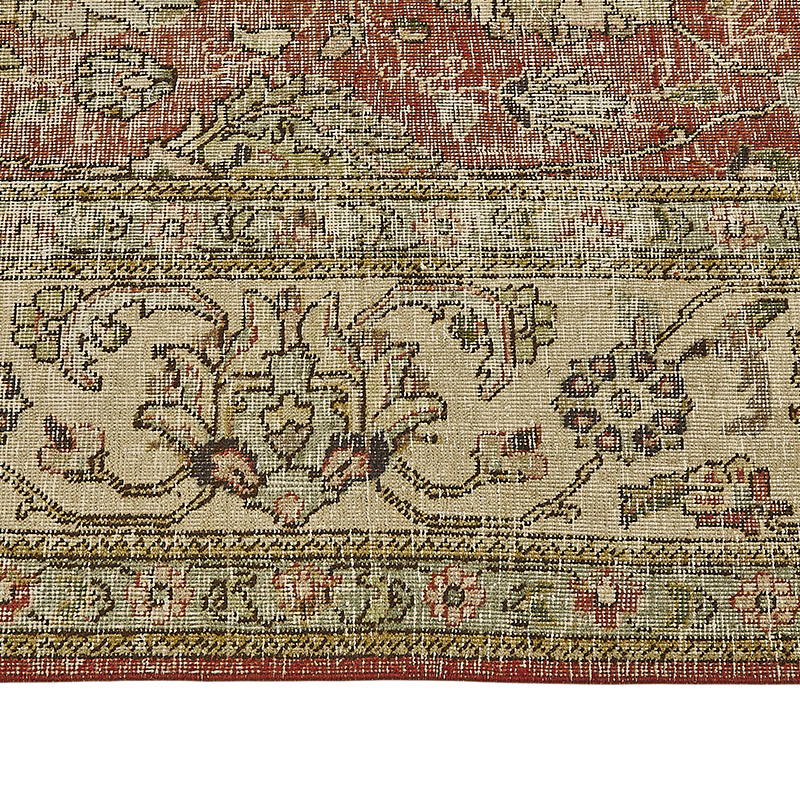El Dokuma Vintage Halı - 308 cm x 396 cm - K0091174