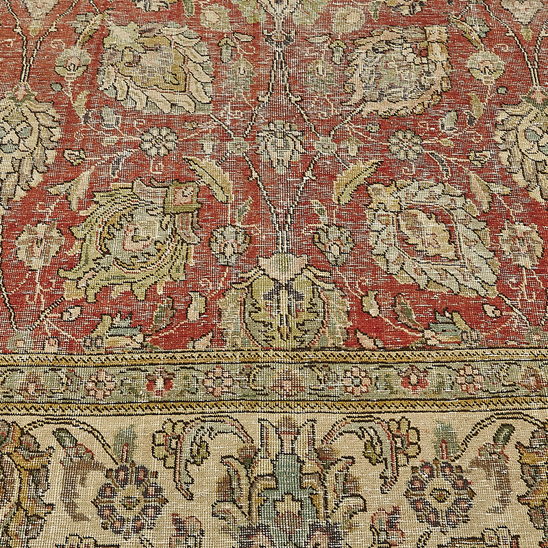 El Dokuma Vintage Halı - 308 cm x 396 cm - K0091174