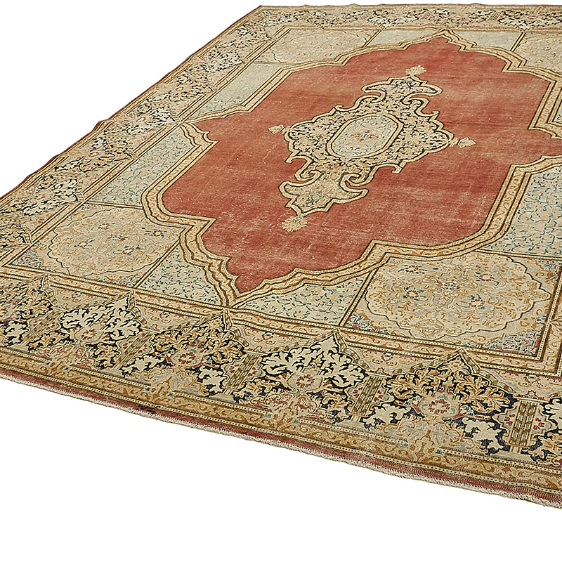 Alfombra Oriental Vintage Anudada a Mano - 287 cm x 387 cm - K0091175