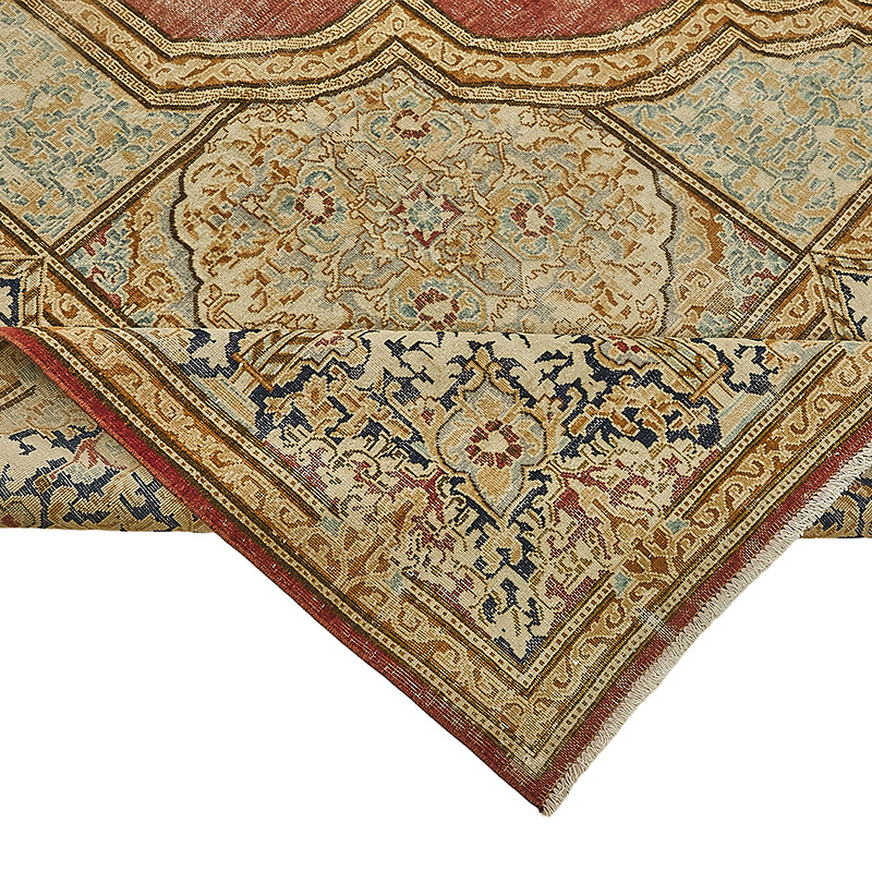 Alfombra Oriental Vintage Anudada a Mano - 287 cm x 387 cm - K0091175