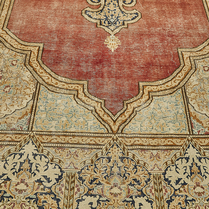 Alfombra Oriental Vintage Anudada a Mano - 287 cm x 387 cm - K0091175