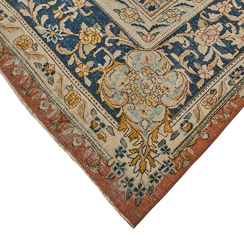 Alfombra Oriental Vintage Anudada a Mano - 302 cm x 420 cm - K0091176