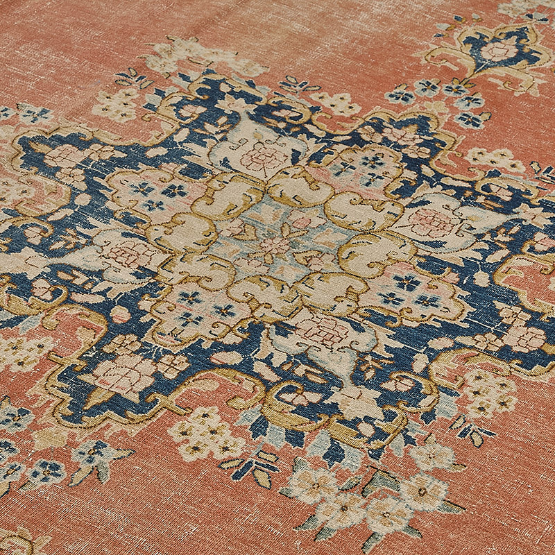 Alfombra Oriental Vintage Anudada a Mano - 302 cm x 420 cm - K0091176
