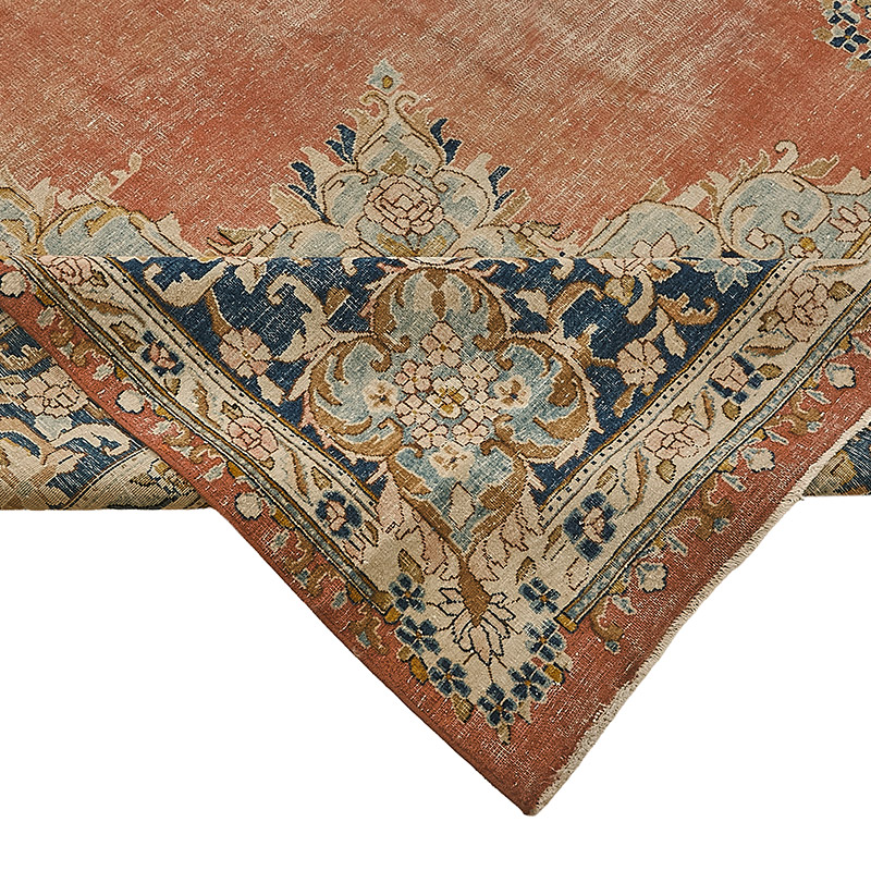 Alfombra Oriental Vintage Anudada a Mano - 302 cm x 420 cm - K0091176