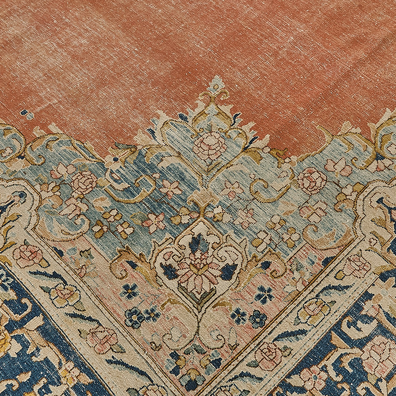Alfombra Oriental Vintage Anudada a Mano - 302 cm x 420 cm - K0091176