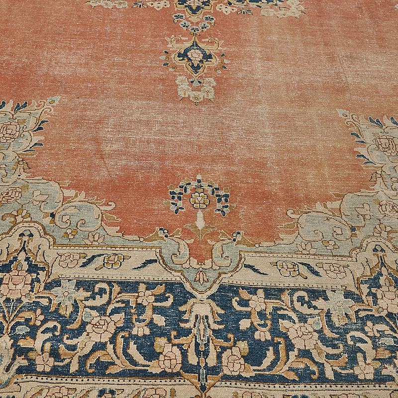 Alfombra Oriental Vintage Anudada a Mano - 302 cm x 420 cm - K0091176