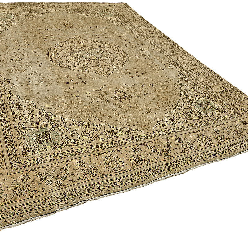 Vintage Hand-Knotted Oriental Rug - 7' 8" x 10' 8" (92" x 128") - K0091178