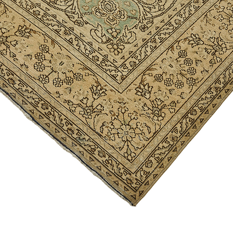 Vintage Hand-Knotted Oriental Rug - 7' 8" x 10' 8" (92" x 128") - K0091178