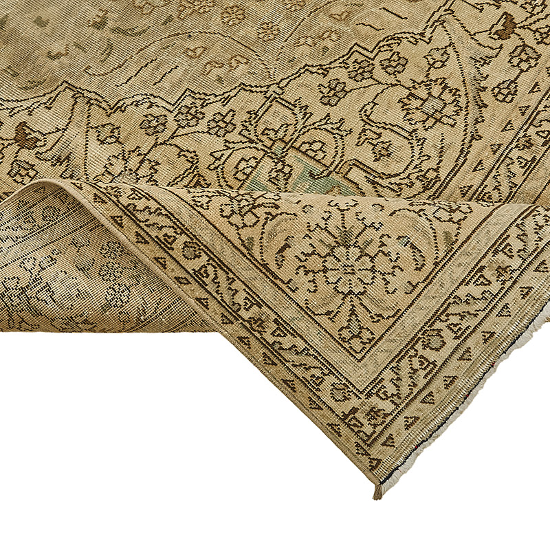 Vintage Hand-Knotted Oriental Rug - 7' 8" x 10' 8" (92" x 128") - K0091178