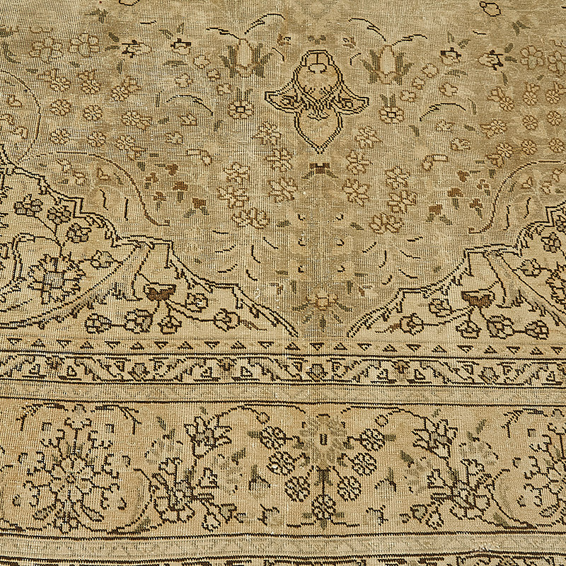 Vintage Hand-Knotted Oriental Rug - 7' 8" x 10' 8" (92" x 128") - K0091178