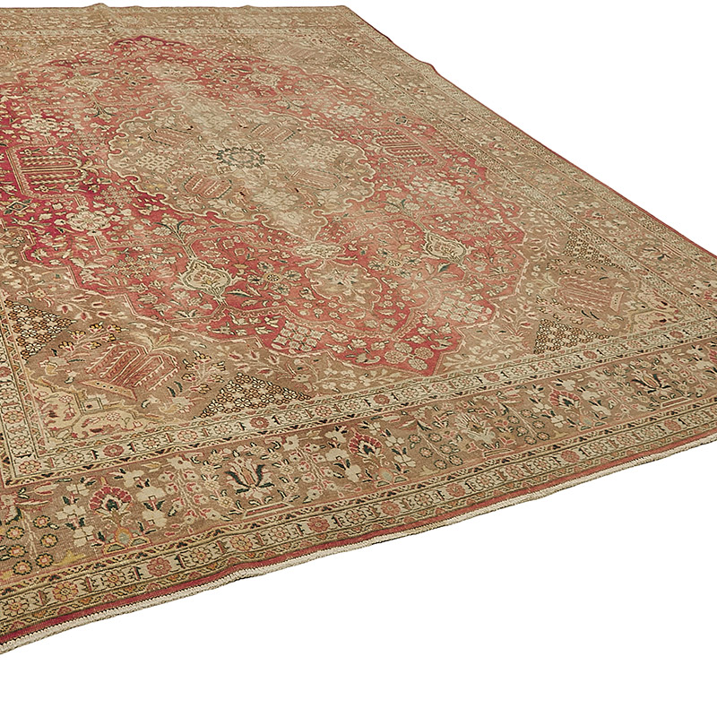 El Dokuma Vintage Halı - 276 cm x 377 cm - K0091179