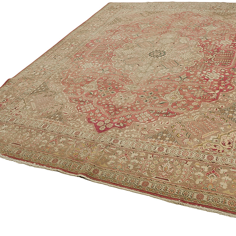 El Dokuma Vintage Halı - 276 cm x 377 cm - K0091179