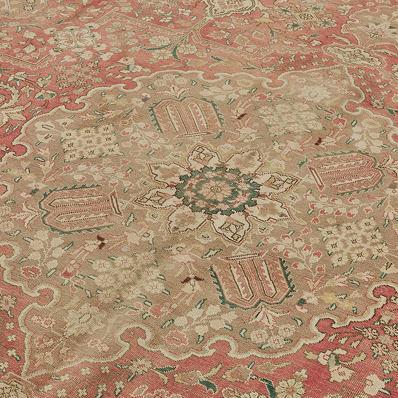 El Dokuma Vintage Halı - 276 cm x 377 cm - K0091179