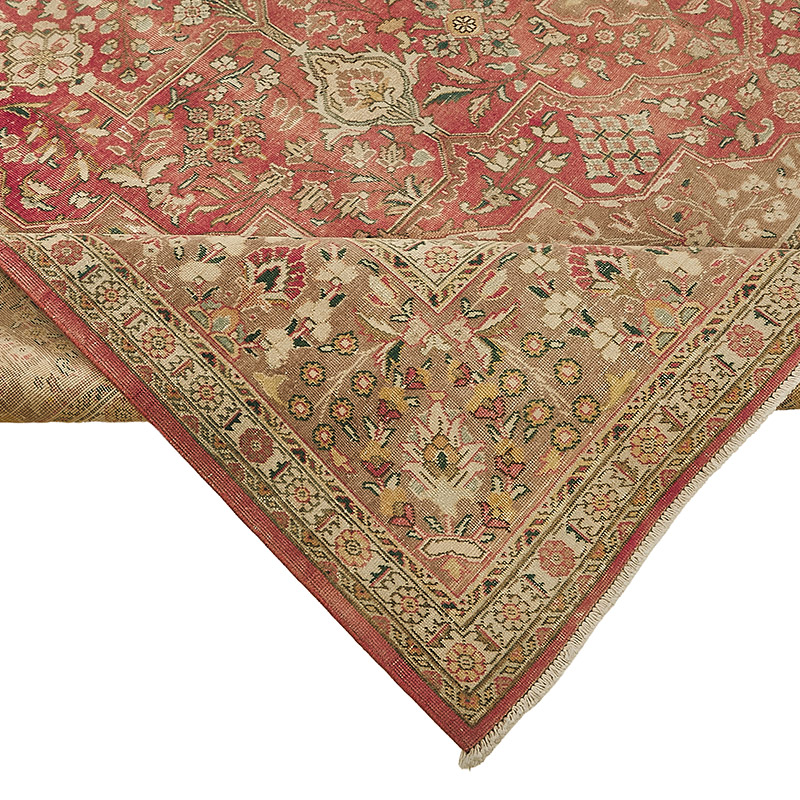 El Dokuma Vintage Halı - 276 cm x 377 cm - K0091179