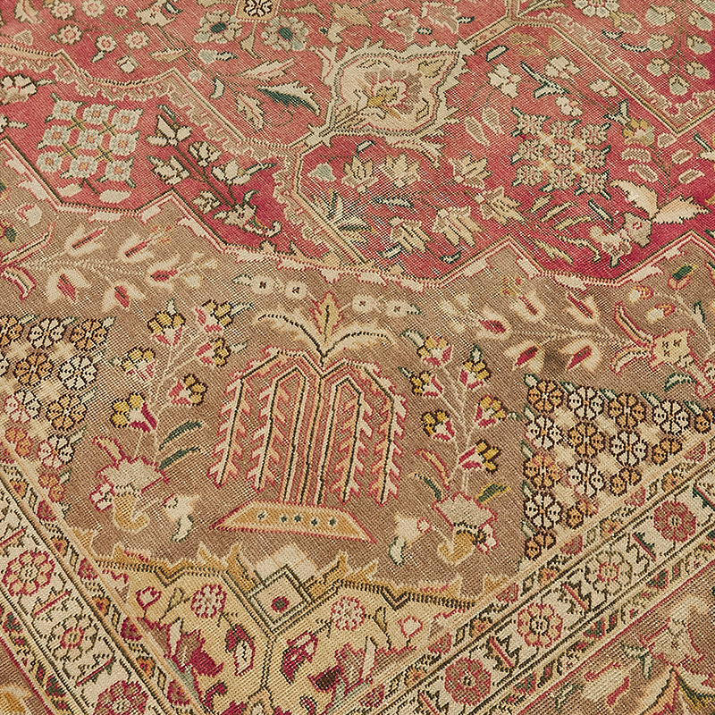 El Dokuma Vintage Halı - 276 cm x 377 cm - K0091179