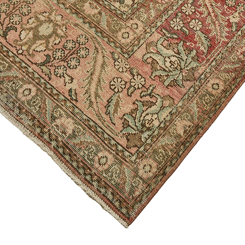 Alfombra Oriental Vintage Anudada a Mano - 303 cm x 411 cm - K0091180