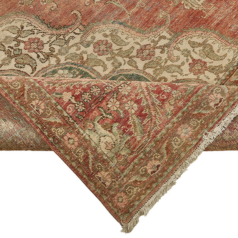 Alfombra Oriental Vintage Anudada a Mano - 303 cm x 411 cm - K0091180