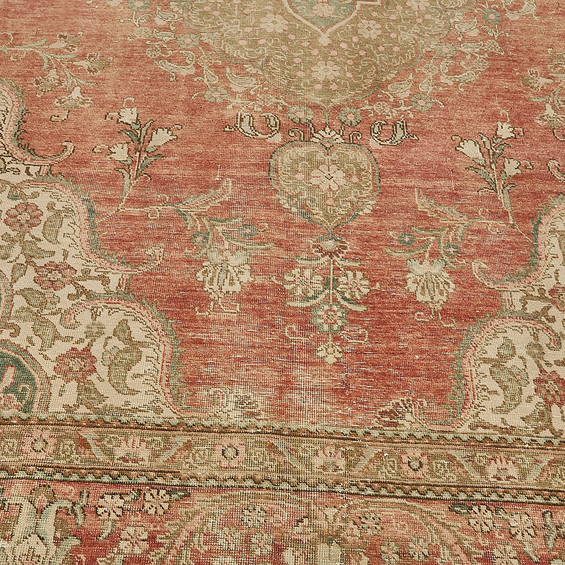 Alfombra Oriental Vintage Anudada a Mano - 303 cm x 411 cm - K0091180