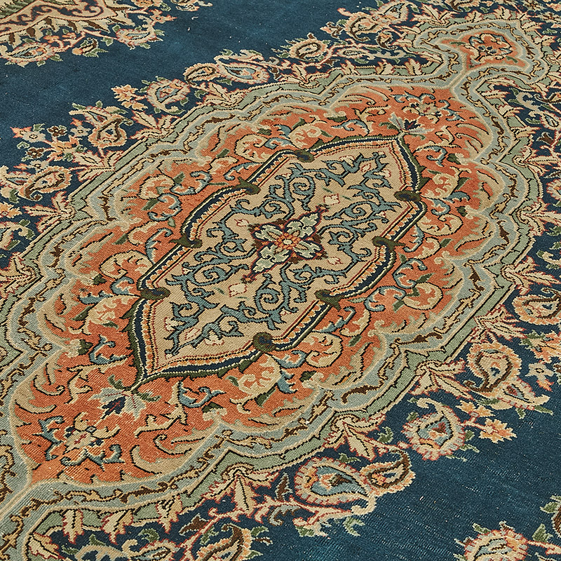 El Dokuma Vintage Halı - 247 cm x 337 cm - K0091181