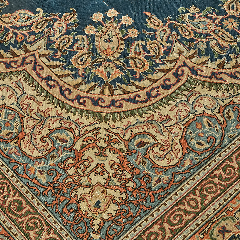 El Dokuma Vintage Halı - 247 cm x 337 cm - K0091181
