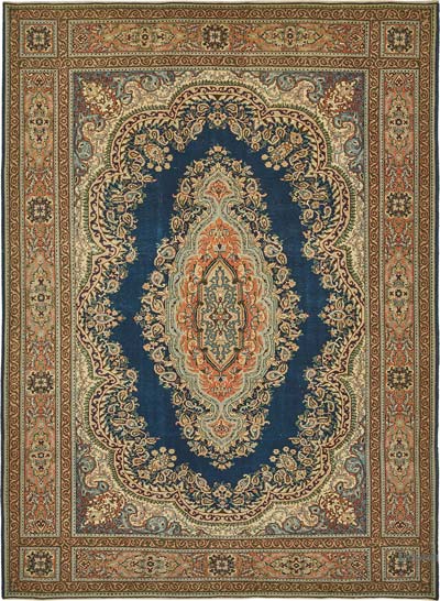 El Dokuma Vintage Halı - 247 cm x 337 cm