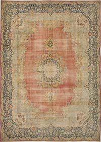 El Dokuma Vintage Halı - 284 cm x 400 cm