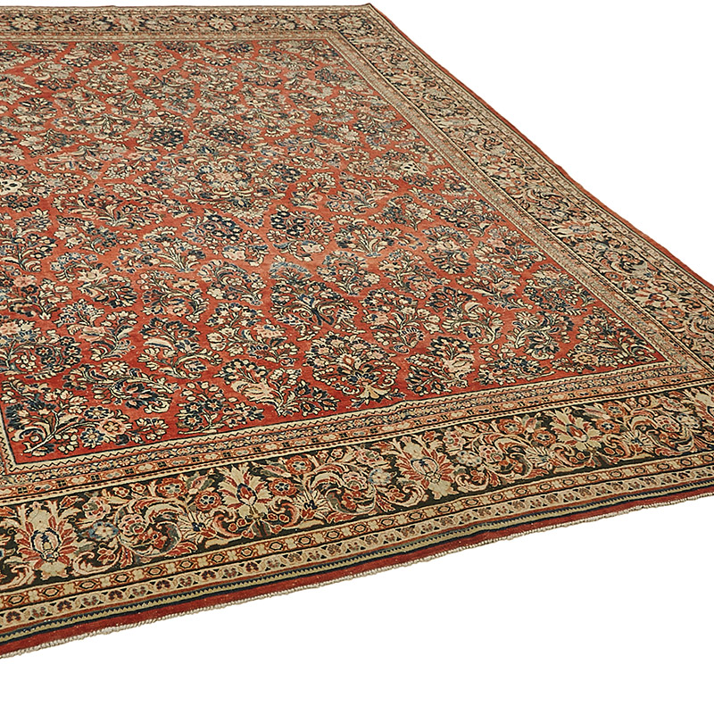 Alfombra Oriental Vintage Anudada a Mano - 266 cm x 346 cm - K0091184
