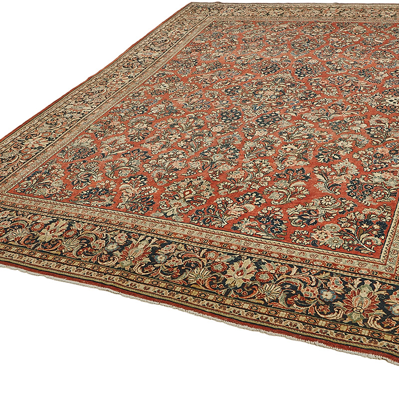 Alfombra Oriental Vintage Anudada a Mano - 266 cm x 346 cm - K0091184