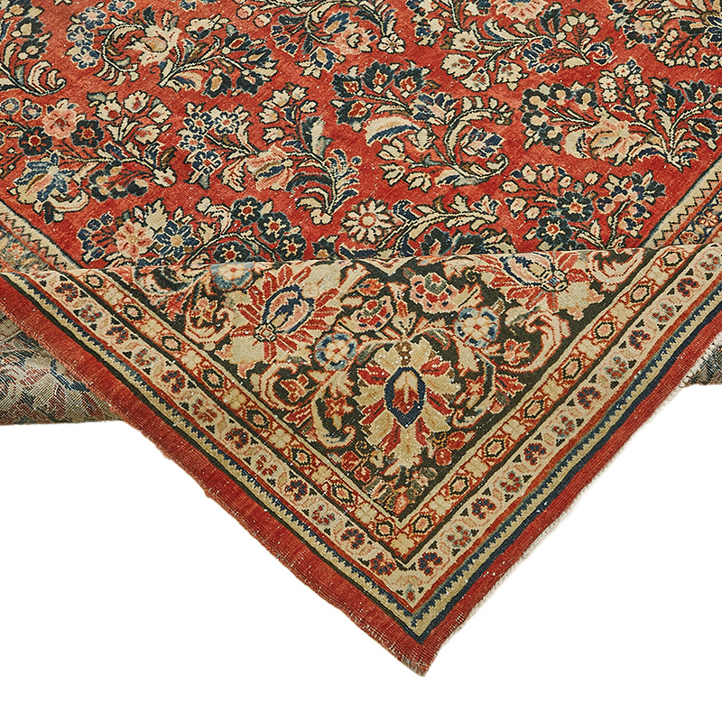 Alfombra Oriental Vintage Anudada a Mano - 266 cm x 346 cm - K0091184
