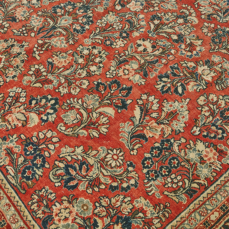 Alfombra Oriental Vintage Anudada a Mano - 266 cm x 346 cm - K0091184